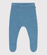 Pantaloni in maglia di lana e cotone neonato