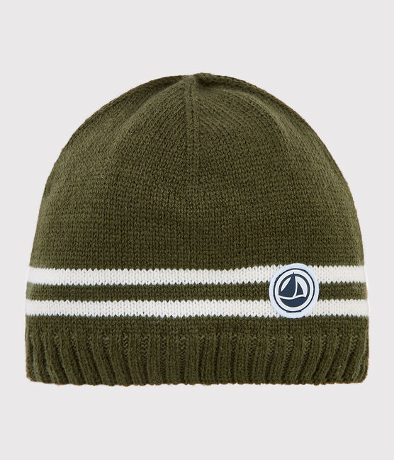 Cappellino bambino verde MILITARY