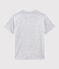 T-shirt maniche corte in jersey bambino grigio POUSSIERE CHINE