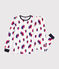 Pigiama in cotone con barchette stampate junior bianco MARSHMALLOW/bianco MULTICO