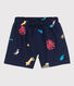Shorts mare in materiale riciclato per bebè