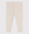 Leggings in cotone tinta unita neonato beige MONTELIMAR CHINE
