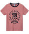 T-shirt bambino millerighe rosso TERKUIT/bianco MARSHMALLOW