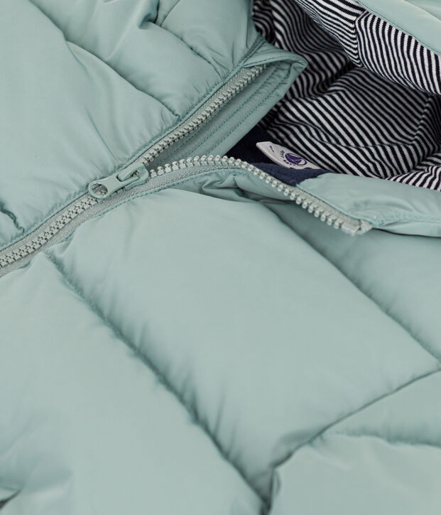 Piumino bambino unisex verde