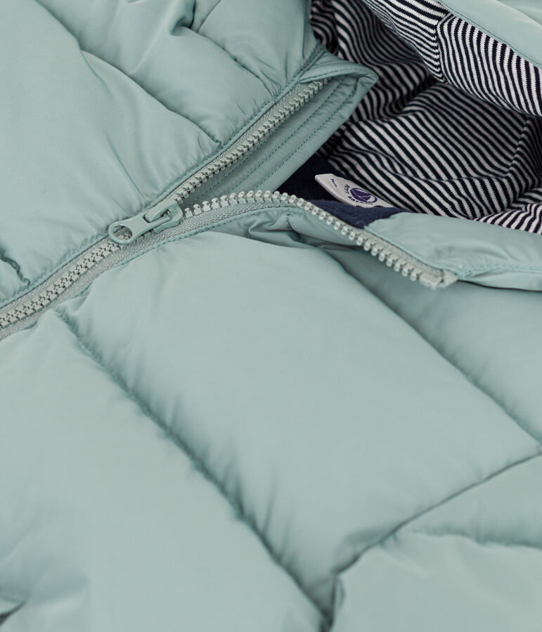 Piumino bambino unisex verde