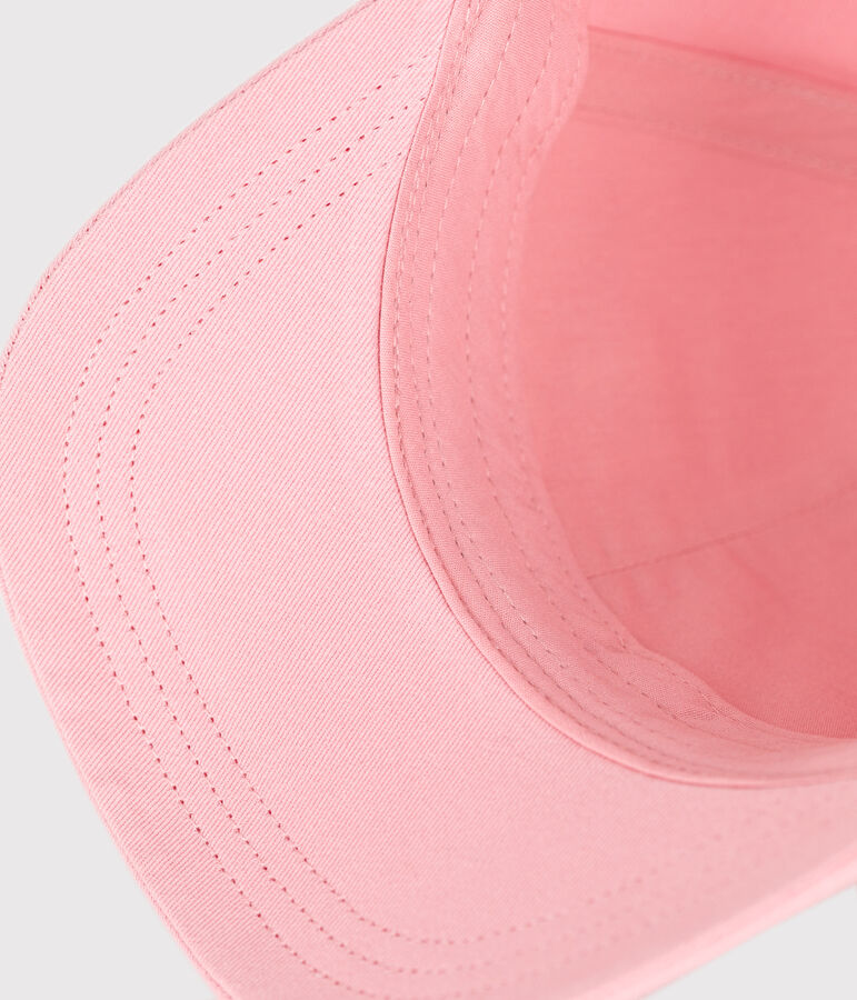 Berretto da barchetta in cotone rosa per bambina rosa