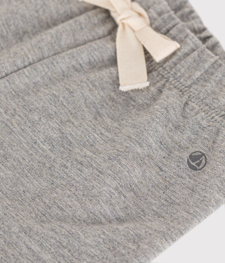 Shorts in jersey leggero beb&egrave; grigio