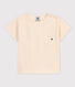 T-shirt a maniche corte bebè in jersey fiammato
