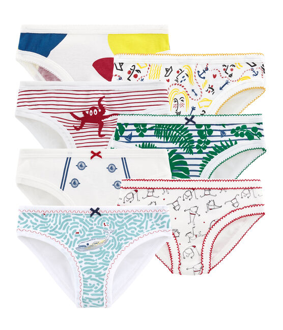 Lotto di 7 pantaloni stampati variante 1