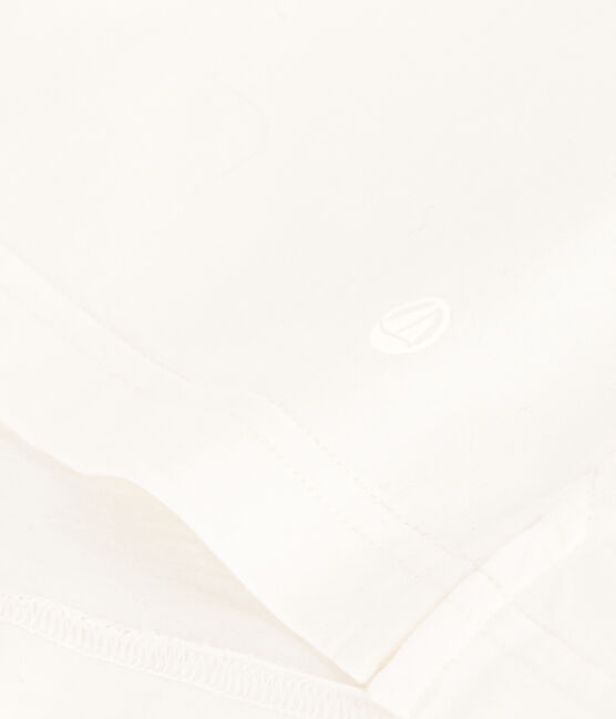 T-shirt LE BOXY in cotone donna bianco MARSHMALLOW