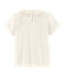 T-shirt a maniche corte bambina bianco MARSHMALLOW