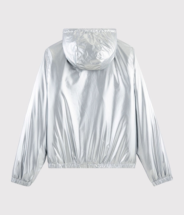 Calda giacca a vento riciclata donna/uomo grigio