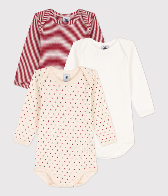 Confezione da 3 body a maniche lunghe bebè cotone variante 1