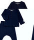 Completo 2 pezzi bebè unisex