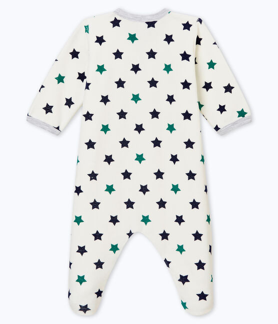 Tutina per bebé maschio bianco MARSHMALLOW/bianco MULTICO