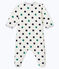 Tutina per bebé maschio bianco MARSHMALLOW/bianco MULTICO