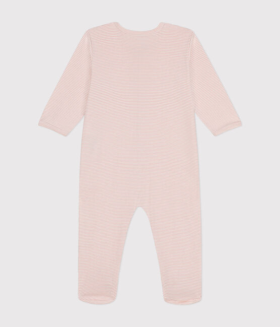 Pigiama in cotone neonato SALINE/ MARSHMALLOW