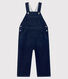 Salopette per bebè in felpa denim