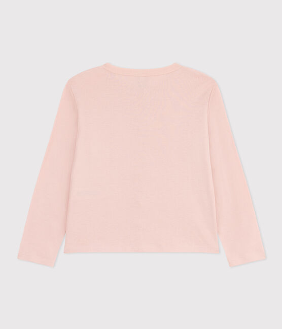 Cardigan in cotone bambina rosa SALINE