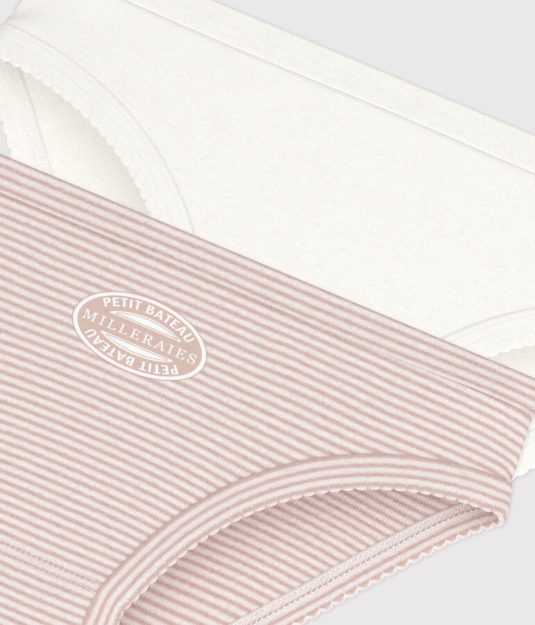 Set di 2 slip in cotone bambino. multicolore