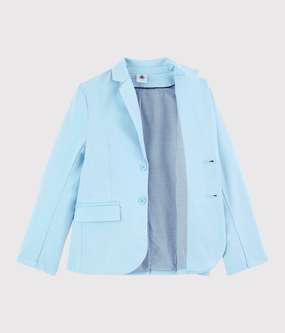Giacca in serge bambino blu JASMIN
