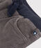 Pantaloni dritti in velluto medio bambina / bambino grigio BONGRIS