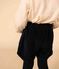 Shorts in velluto a coste bambina blu SMOKING