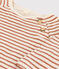 T-shirt bebè a righe in tubique di cotone	 bianco AVALANCHE/ CINA:AVALANCHE