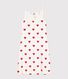 Abito con spalline in cotone donna
