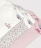 Set di body a maniche corte in cotone con stampa a fiori neonata multicolore