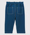 Pantaloni in cotone bebè. blu MAJOR