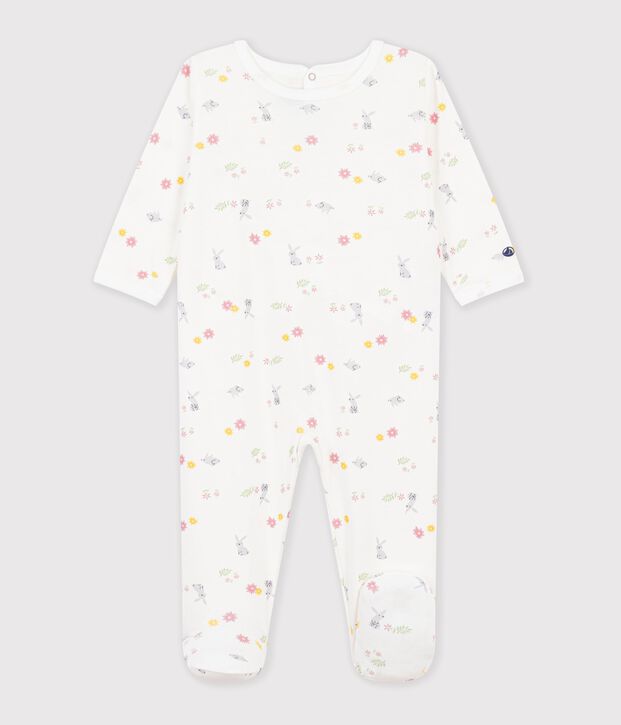 Dors bien en coton bianco/giallo/multicolore