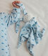 Doudou in cotone stampato neonato