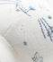 Doudou lapin bébé mixte imprimé bianco LAIT/bianco MULTICO