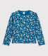 Cardigan bambina in molleton