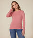 T-shirt L'ICONIQUE girocollo in cotone Donna