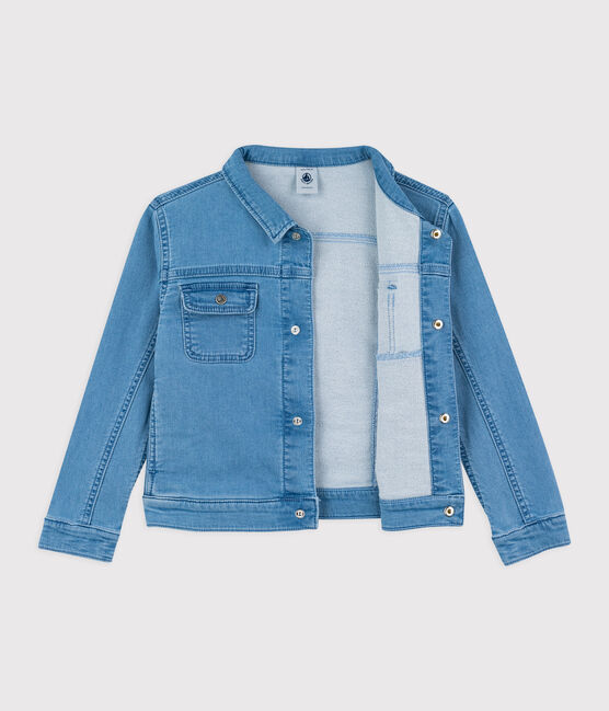 Giacca in denim bambina - bambino blu DENIM CLAIR