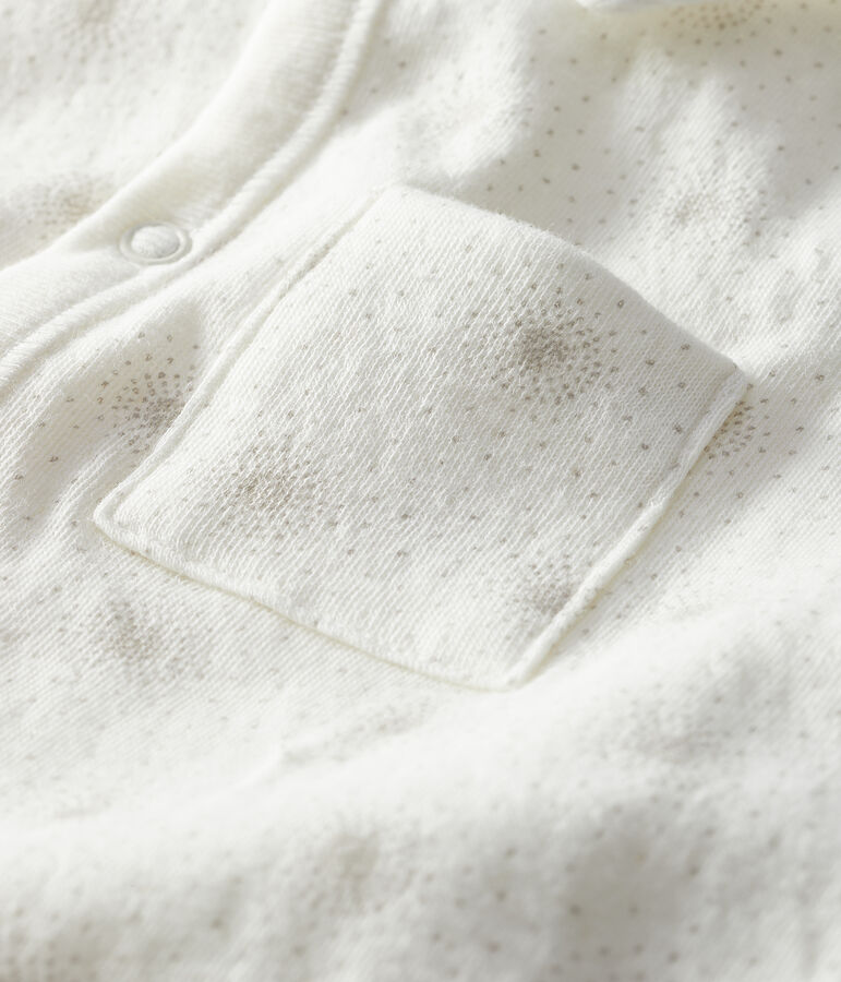 Combisac beb&egrave; in tubique bianco/multicolore