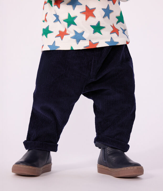 Pantaloni da jogging unisex per neonato in cotone tinta unita SOIR