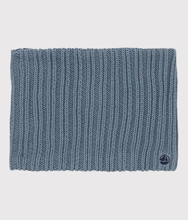 Snood bambino unisex blu