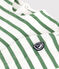 Top da marinaio per neonati in cotone spesso verde MARSHMALLOW/ PALMERAIE