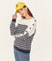 Pull marinaro donna blu SMOKING/bianco MARSHMALLOW