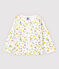 Cardigan in cotone bebè femmina. bianco MARSHMALLOW/bianco MULTICO