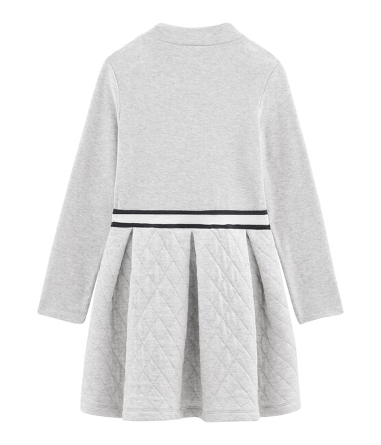 Abito bambina dolcevita grigio BELUGA CHINE