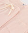 Pigiama donna corto in cotone rosa SALINE
