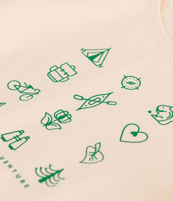 T-shirt in jersey leggero bambina AVALANCHE/ PRADO