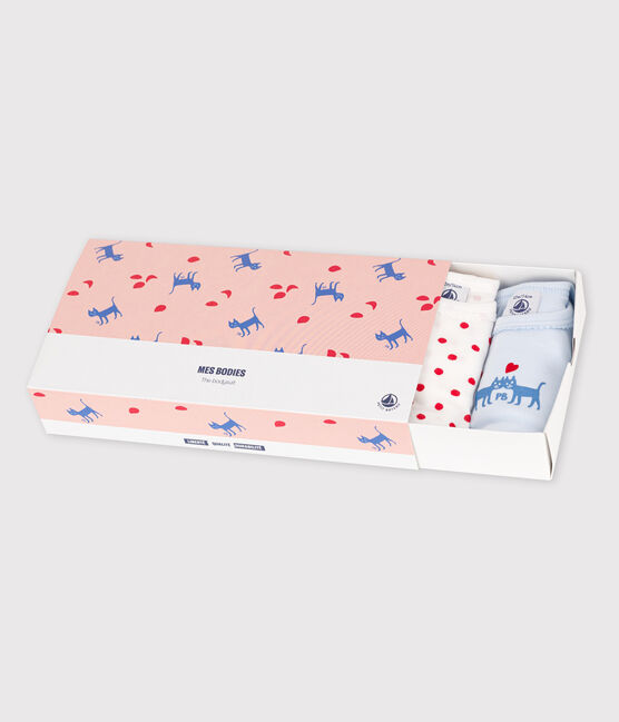 Confezione da 5 body a maniche lunghe in cotone variante 1