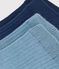 Confezione da 2 paia di calzini tinta unita bambino unisex variante 2