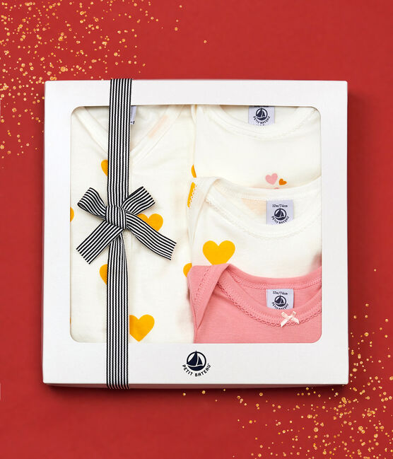 Confezione regalo a cuori neonato. variante 1