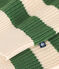 Maglione dolcevita con mezza cerniera in cotone bambino verde PALMERAIE/ AVALANCHE